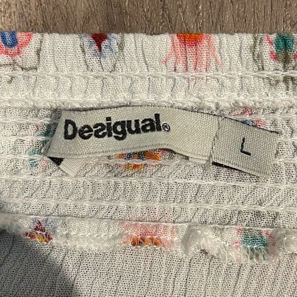 Desigual Off-Shoulder Top - Picture 4 of 4